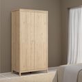 Madrid Jackson Hickory Oak 2 Door Wardrobe