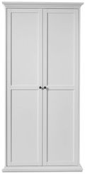 Paris White 2 Door Wardrobe