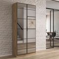 Rauch Acero 91cm 2 Door Mirrored Wardrobe - Artisan Oak