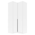 Rauch Alabama 100cm 2 Door Corner Wardrobe - Alpine White