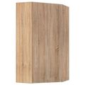 Rauch Alabama 117cm 2 Door Corner Wardrobe - Sonoma Oak