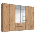 Rauch Alabama 271cm 6 Door Combi Wardrobe - Artisan Oak