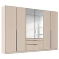 Rauch Alabama 271cm 6 Door Combi Wardrobe - Champagne