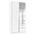 Rauch Alabama 91cm 2 Door Combi Wardrobe - Alpine White