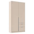 Rauch Alabama 91cm 2 Door Wardrobe with Drawer - Champagne
