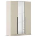 Rauch Alba 136cm 3 Door Mirror Wardrobe - Champagne