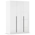 Rauch Alba 136cm 3 Door Wardrobe - White Gloss