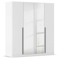 Rauch Alba 181cm 4 Door Mirror Wardrobe - Alpine White