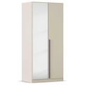 Rauch Alba 91cm 2 Door Mirror Wardrobe - Champagne