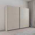 Rauch Aurelio 261cm Champagne 2 Door Sliding Wardrobe