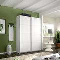Rauch Belluno 136cm 2 Door Sliding Wardrobe - Alpine White