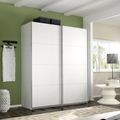 Rauch Belluno 181cm 2 Door Sliding Wardrobe - Alpine White