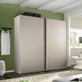 Rauch Belluno 226cm 2 Door Sliding Wardrobe - Champagne