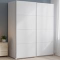 Beluga Extra Sliding Wardrobe - 181cm - 2 Door - Alpine White