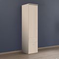 Rauch Celle Matt 47cm 1 LH Door Wardrobe with Drawer - Champagne