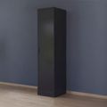 Rauch Celle Matt 47cm 1 RH Door Wardrobe - Metallic Dark Grey