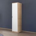 Rauch Celle Super 47cm 1 RH Door Wardrobe - Sonoma Oak and Alpine White