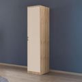 Rauch Celle Super 47cm 1 RH Door Wardrobe - Sonoma Oak and Champagne