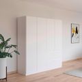 Rauch Costa 181cm 4 Door Wardrobe with Drawers - Alpine White