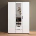 Rauch Essea 127cm 3 Door Combi Wardrobe - Alpine White
