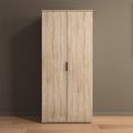 Rauch Essea 85cm 2 Door Wardrobe - Sonoma Oak