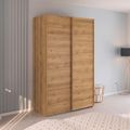Rauch Evelyn 137cm 2 Door Sliding Wardrobe - Wild Oak