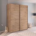 Rauch Evelyn 181cm 2 Door Sliding Wardrobe - Sonoma Oak