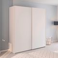 Rauch Evelyn 201cm 2 Door Sliding Wardrobe - Alpine White