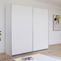 Rauch Kronach 218cm 2 Door Sliding Wardrobe - Alpine White