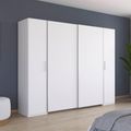 Rauch Kronach 268cm 4 Door Wardrobe - Alpine White