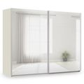 Rauch Miramar Type-3 271cm 2 Door Mirrored Sliding Wardrobe - Champagne