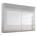 Rauch Miramar Type-4 271cm 2 Door Mirrored Sliding Wardrobe - Silk Grey