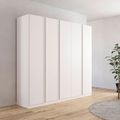 Rauch Monostar 226cm 5 Door Wardrobe - Alpine White