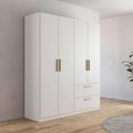 Rauch Skandi 181cm 4 Door Wardrobe with Drawer - Alpine White