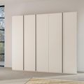 Rauch Skat Meridian 251cm 5 Door Wardrobe - Alpine White