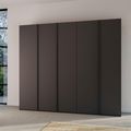 Rauch Skat Meridian 251cm 5 Door Wardrobe - Graphite