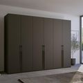 Rauch Skat Pure 301cm 6 Door Wardrobe - Graphite