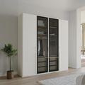 Rauch Skat Shine 201cm 4 Door Wardrobe - Alpine White