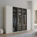 Rauch Skat Shine 251cm 5 Door Wardrobe - Alpine White