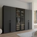 Rauch Skat Shine 301cm 6 Door Wardrobe - Graphite