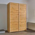 Rauch Slide 131cm 2 Door Sliding Wardrobe - Artisan Oak
