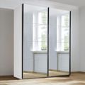 Rauch Subito 181cm 2 Door Mirrored Sliding Wardrobe - Alpine White