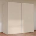 Rauch Taro 201cm 2 Door Sliding Wardrobe - Champagne