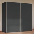 Rauch Taro 201cm 2 Door Sliding Wardrobe - Graphite