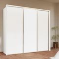 Rauch Taro 242cm 3 Door Sliding Wardrobe - Alpine White