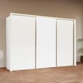 Rauch Taro 301cm 3 Door Sliding Wardrobe - Alpine White