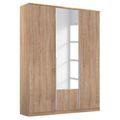Rauch Texas 136cm 3 Door Combi Wardrobe - Sonoma Oak