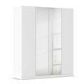 Rauch Wingview Lite 181cm 4 Door Wardrobe with Mirror - Alpine White