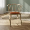 Twyford Dining Chair - Set of 2 - Rust Curved
