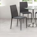 Jazz Dining Chair - Set of 4 - Grey Fabric